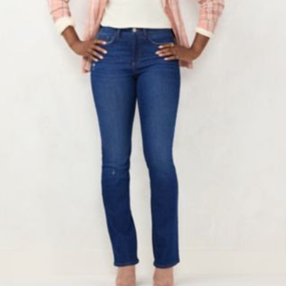 LC Lauren Conrad Denim - NWT Size 18 Women's LC Lauren Conrad Curvy High-Rise Barely Bootcut Jeans new!